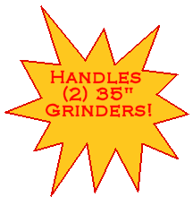 Nilfisk #3997 - will handle two (2) 35" concrete grinders.
